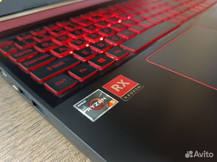 Игровой ноутбук Acer RX560/Ryzen 5/ 24GB DDR4