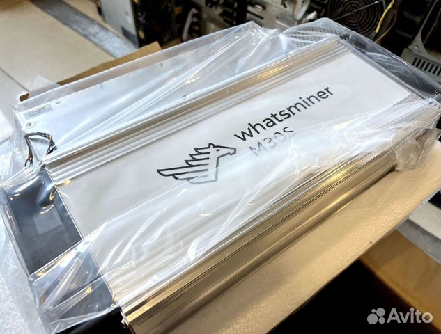 Новый Майнер Whatsminer M30s++ 100-110 th