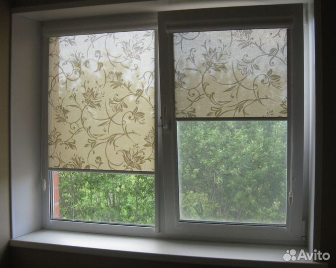 Рулонные шторы с направляющими (закрытого типа)