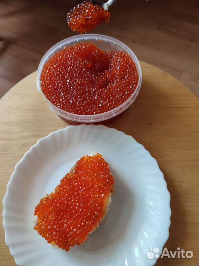 Красная икра горбуша, кета, нерка
