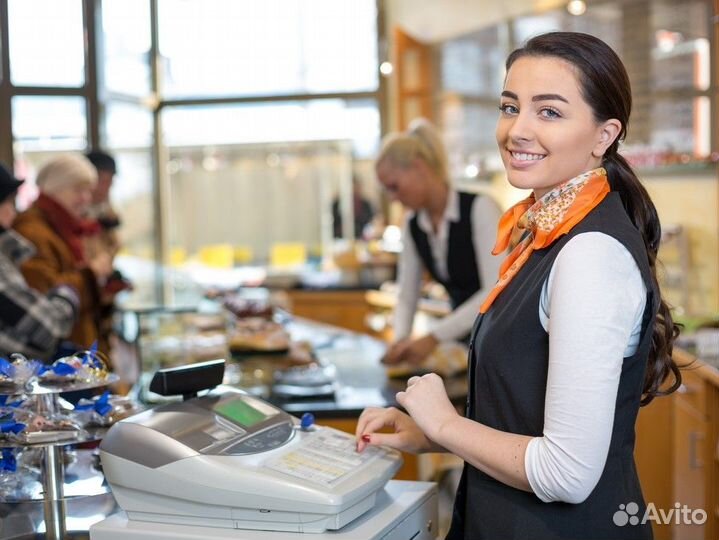 Кассир в крупный гипер-маркет. Казань