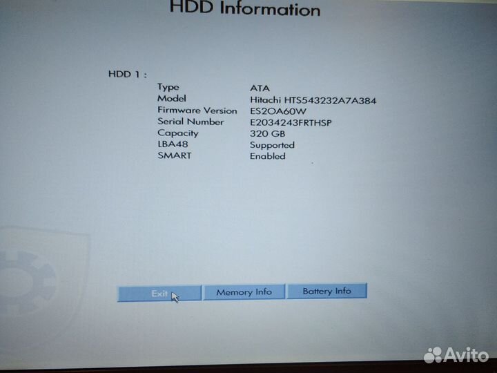 Ноутбук HP G630