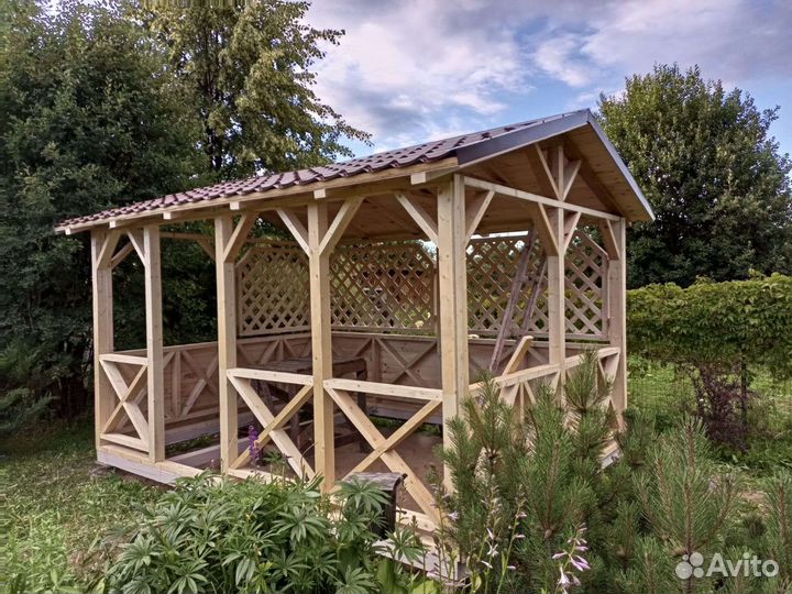 Беседка для дачи