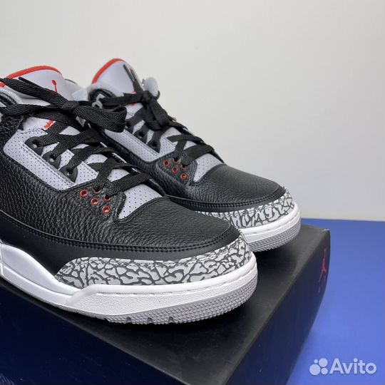 Nike Air Jordan 3 Retro Black Cement (2018) (12us)