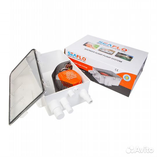 Помпа для ванной водооткачивающая с боксом SeaFlo