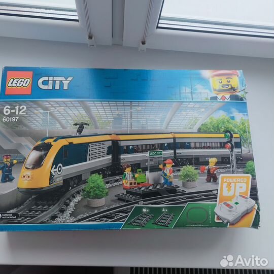 Lego City trains Пассажирский поезд 60197