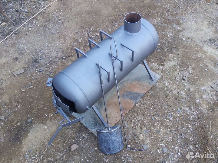 Печь буржуйка / печь для бани