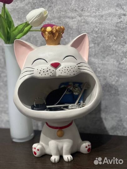 Конфетница Котик