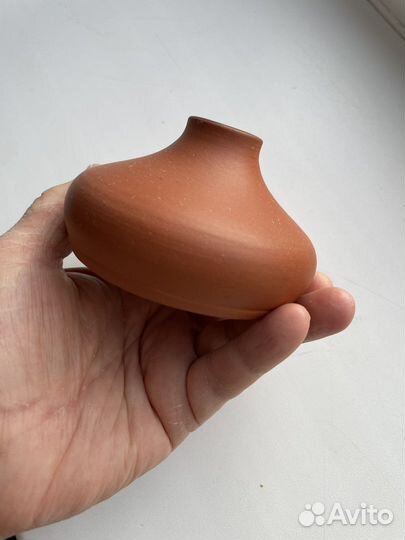 Новая вазочка керамика маленькая ваза для вербы