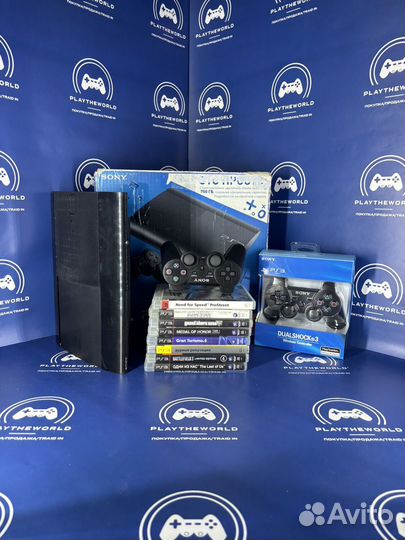 Sony PlayStation 3 Super Slim+1000игр/Гарантия