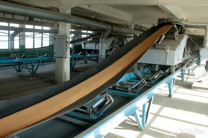 Ленточный конвейер для зерна лк-100