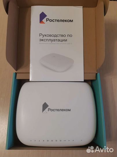 Оптический интернет терминал роутер Ростелеком