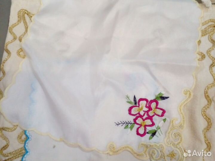 СССР. Наволочка лён, салфетки. Цена за все