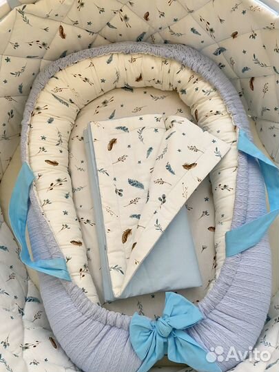 Детский текстиль коконы бортики пеленки комфортеры