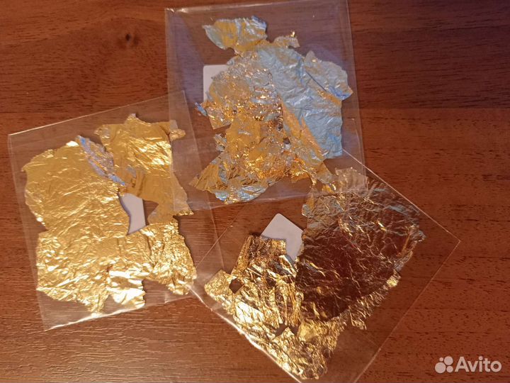 Поталь, фольга, декор для рукоделия и ногтей