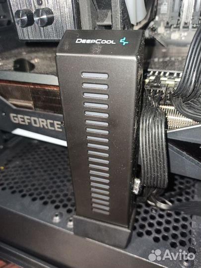 Держатель видеокарты deepcool rgb