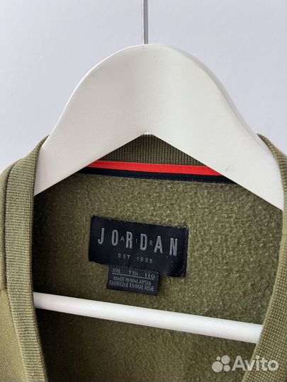 Свитшот мужской унисекс Nike Jordan хаки