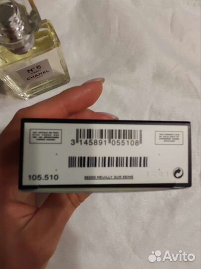 Туалетная вода chanel no 5 l'eau