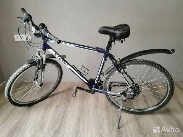 Велосипед скоростной подростковый темно-синий