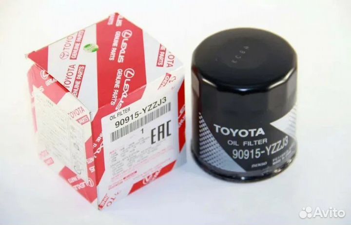 Фильтр масляный toyota 90915yzzj3