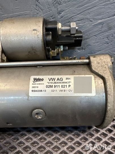 Стартер Volkswagen Teramont cdvc 24.05.2018