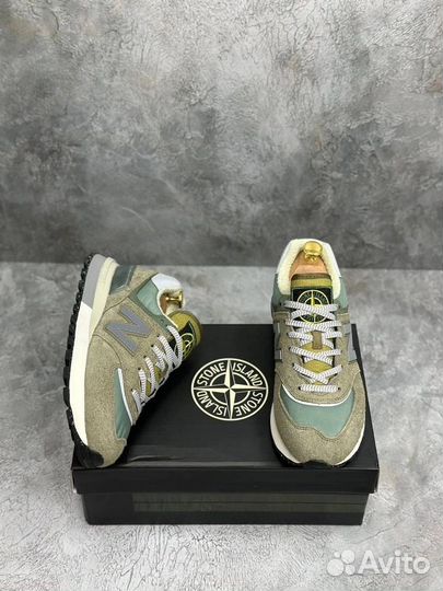 New Balance island stone Синий Оазис Стиль Комфорт