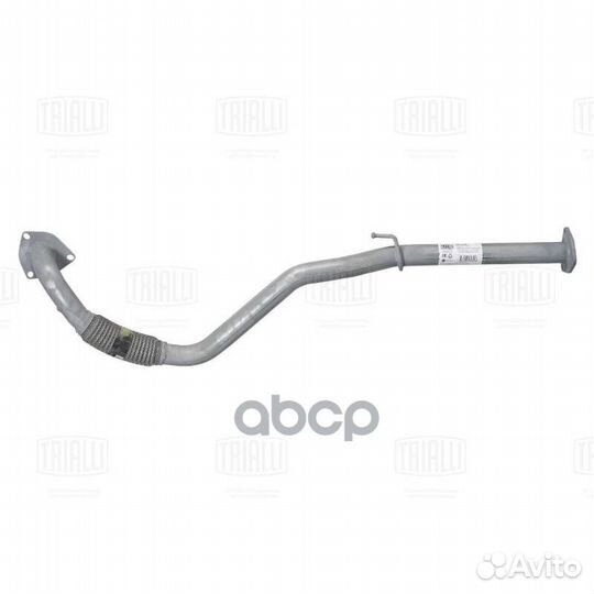 Труба приемная chevrolet lanos 97- с отв. для