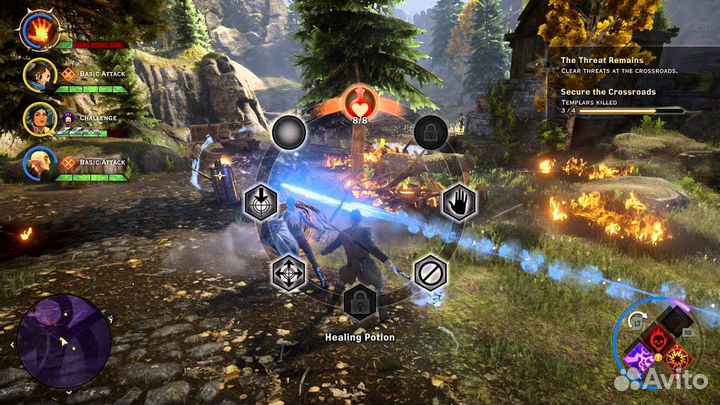 Dragon Age Инквизиция Xbox 360 рус.суб. б\у