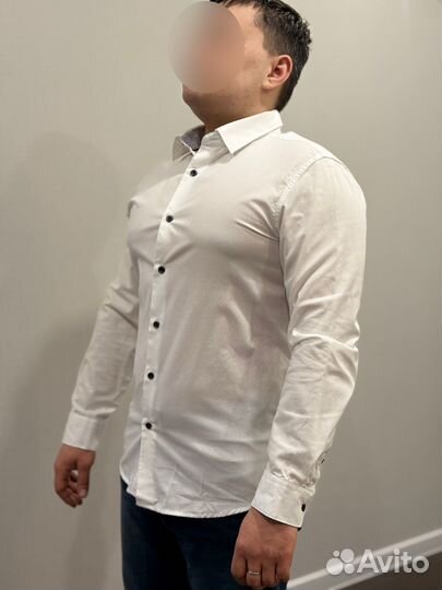 Мужская рубашка белая