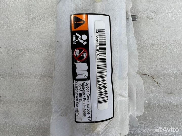 Подушка безопасности в сиденья Тoyota Camry