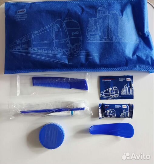 Тапочки ржд дорожный набор