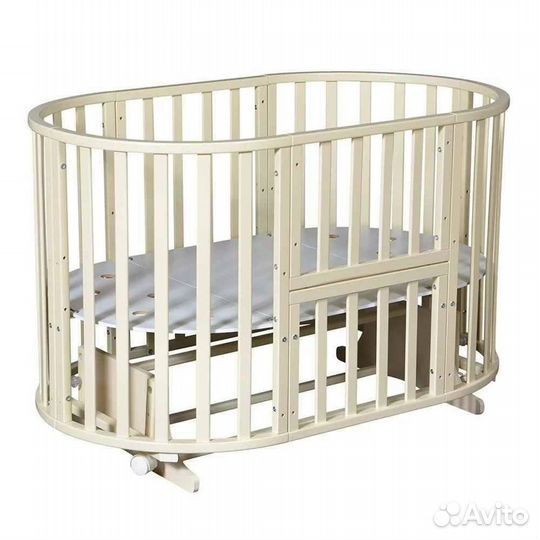 Кровать детская «Северянка-3» 6 в 1 маятник