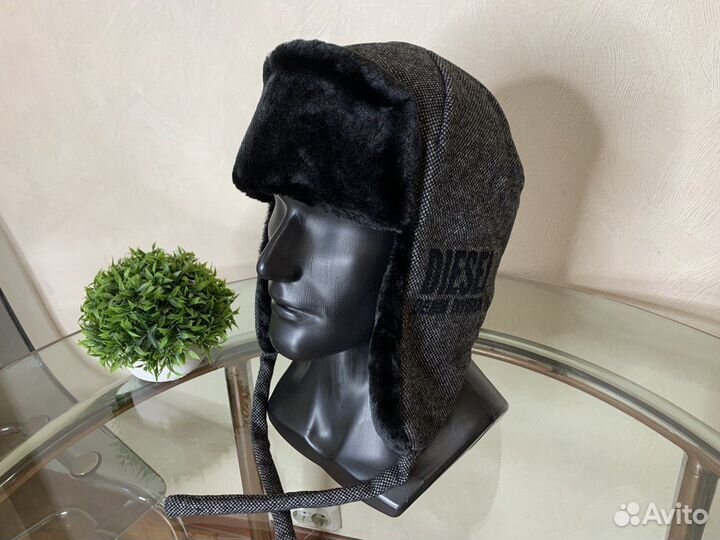 Шапка - ушанка Diesel
