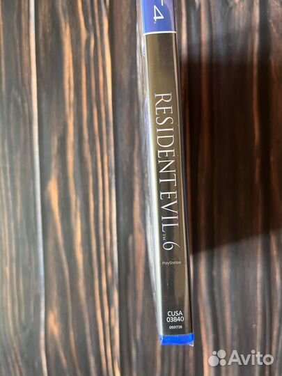 Resident evil ps4 (диск новый)