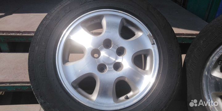 Японские литые диски и резина