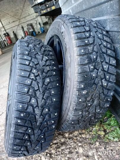 Колеса зимние шипованные на дисках 205 60 r16