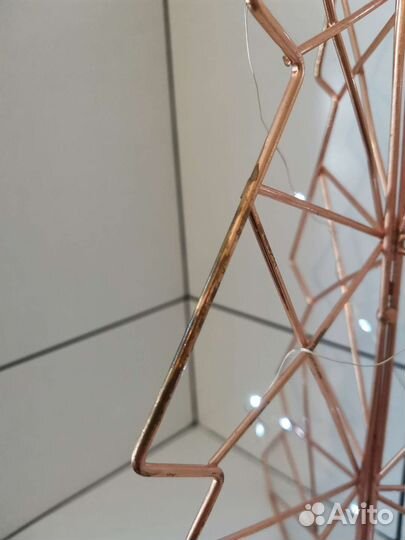 Металлическая елка в стиле лофт