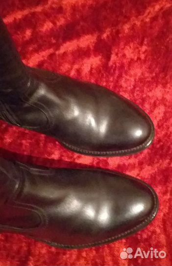 Сапоги зимние н/кожа 36 р-р, massimo santini
