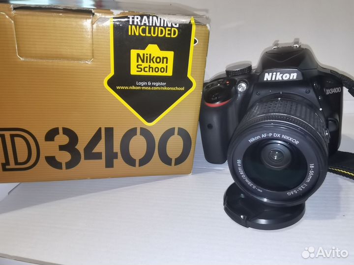 Зеркальный фотоаппарат nikon d3400