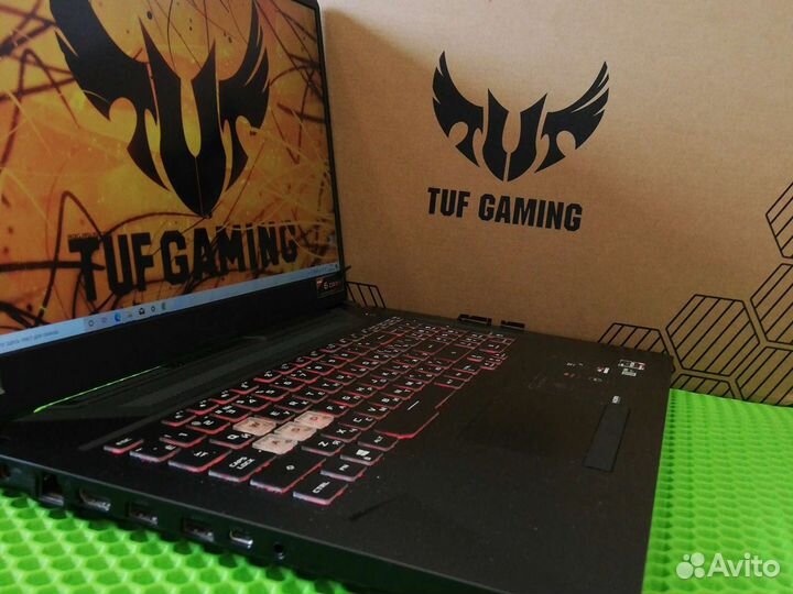Asus TUF (IPS/17'3/GTX/RyZ7-8ядер/12GB/SSD 256+HDD
