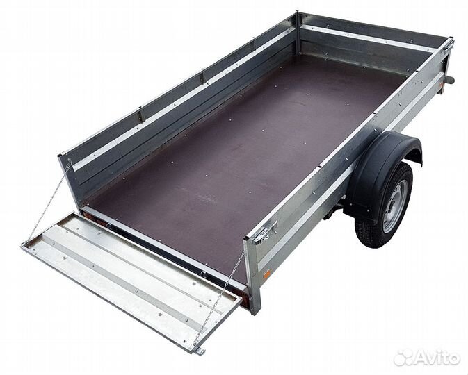 Прицеп легковой Спутник 2,2х1,3 метра.Оцинкованный