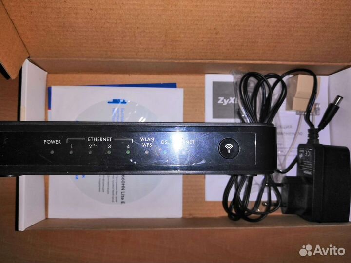 Adsl роутер Zyxel