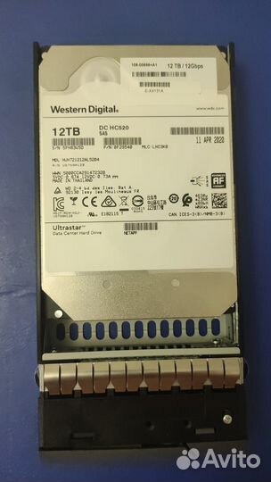 Жесткий диск Western Digital 12 тб