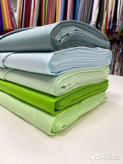 Сатин Ткань Хлопок Ширина 135см