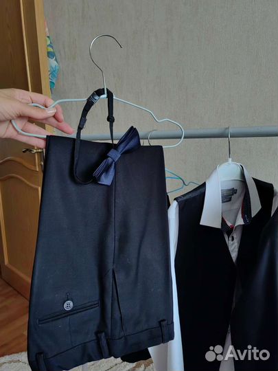 Костюм школьный для мальчика LD черного цвета