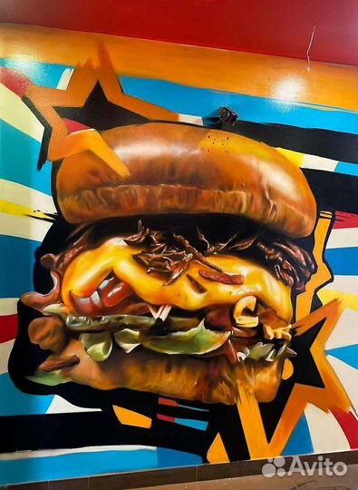 Граффити оформление, роспись стен, логотипы