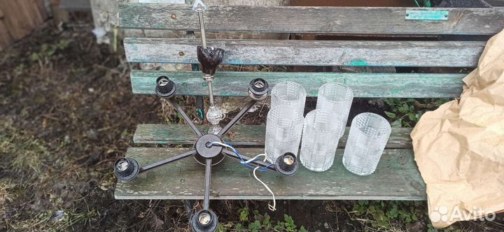 Люстра СССР новая