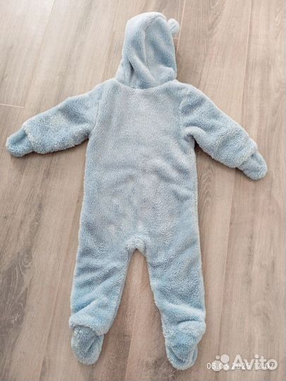 Комбинезон плюшевый 80