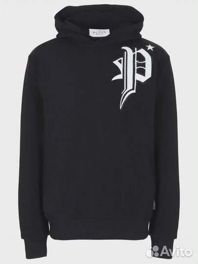 Худи хлопковое Philipp Plein