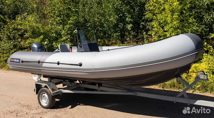 Лодка риб профмарин рм 550 RIB С ал. корпусом tob